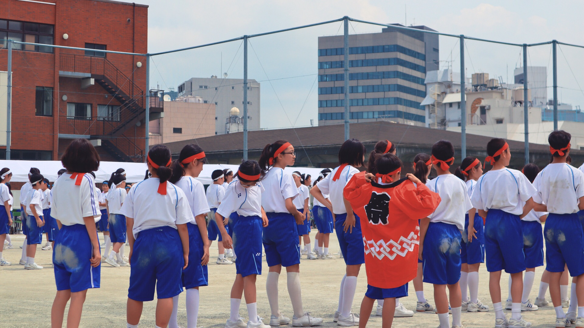 六一儿童节,运动会,东京,中学生,日本